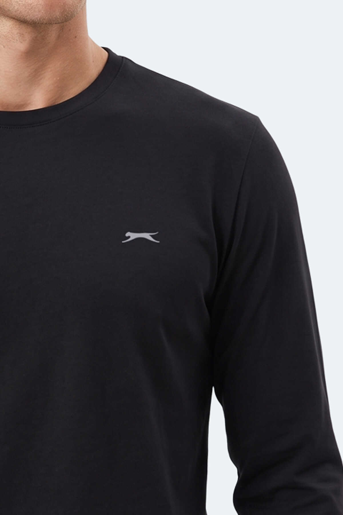 Slazenger OZZIE I Erkek Siyah Tişört - 2