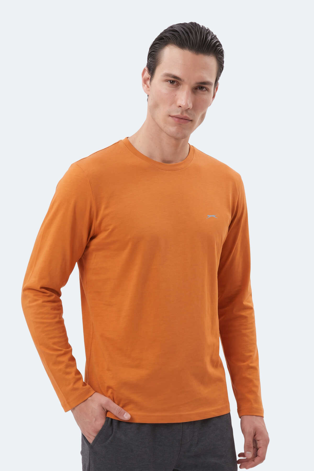 Slazenger OZZIE I Erkek Turuncu Tişört - 3
