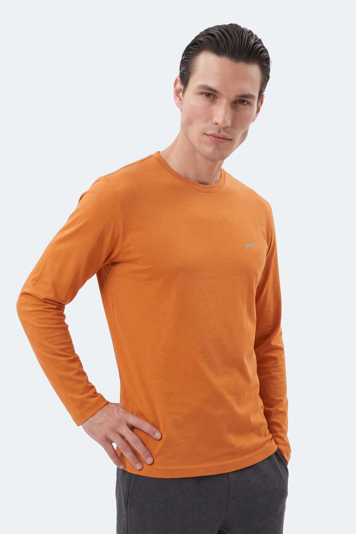 Slazenger OZZIE I Erkek Turuncu Tişört - 6