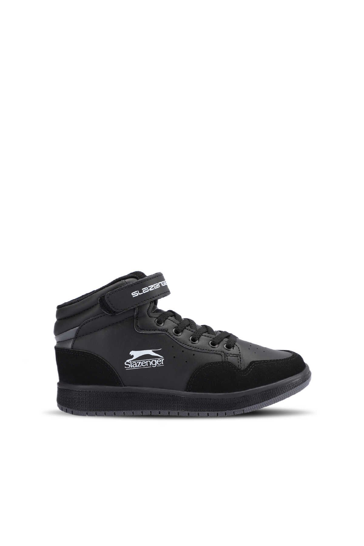 Slazenger - Slazenger PACE Sneaker Erkek Çocuk Ayakkabı Siyah / Siyah