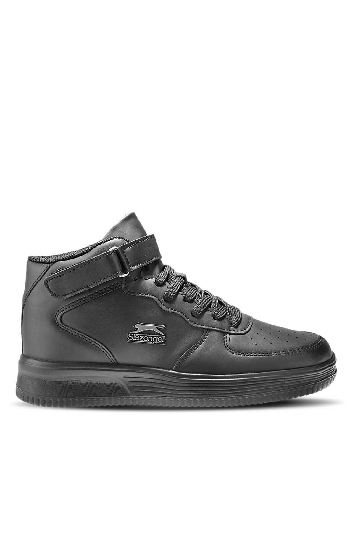 Slazenger - Slazenger PACO Sneaker Kadın Ayakkabı Siyah / Siyah