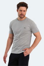 Slazenger - Slazenger PAINT I Erkek Baskılı Gri Tişört Slazenger - Slazenger PAINT I Erkek Baskılı Gri Tişört