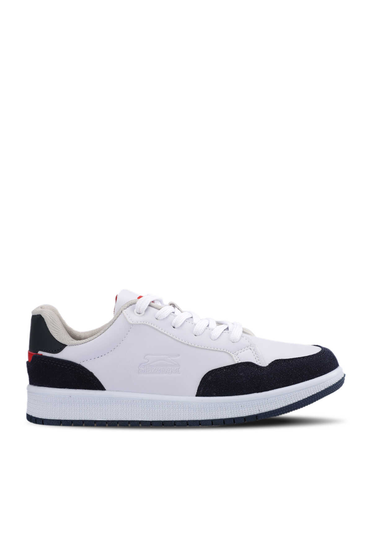 Slazenger - Slazenger PAIR I Kadın Beyaz / Lacivert / Kırmızı Günlük Spor Ayakkabısı