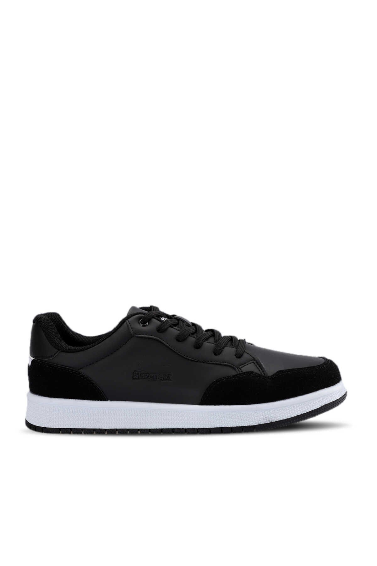 Slazenger - Slazenger PAIR I Sneaker Kadın Ayakkabı Siyah / Beyaz