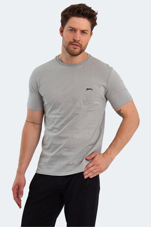 Slazenger PANCO I Erkek Gri Tişört