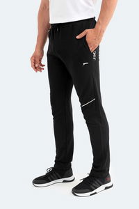 Slazenger - Slazenger PAPA I Erkek Cepli Siyah Eşofman Altı Slazenger - Slazenger PAPA I Erkek Cepli Siyah Eşofman Altı