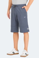 Slazenger - Slazenger PARISONER IN Erkek Cepli Kapri Koyu Gri Şort