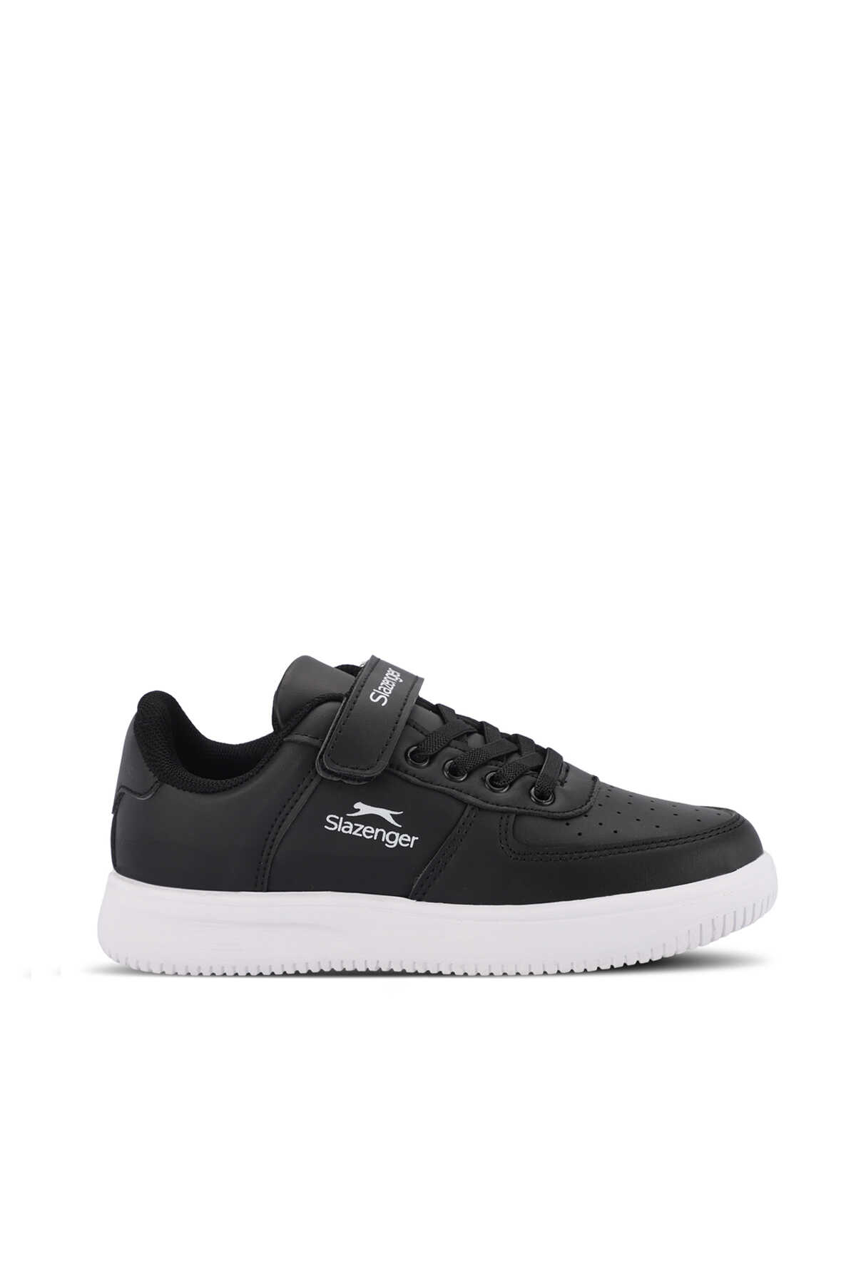 Slazenger - Slazenger PASCHAL I Unisex Çocuk Sneaker Ayakkabı Siyah / Beyaz