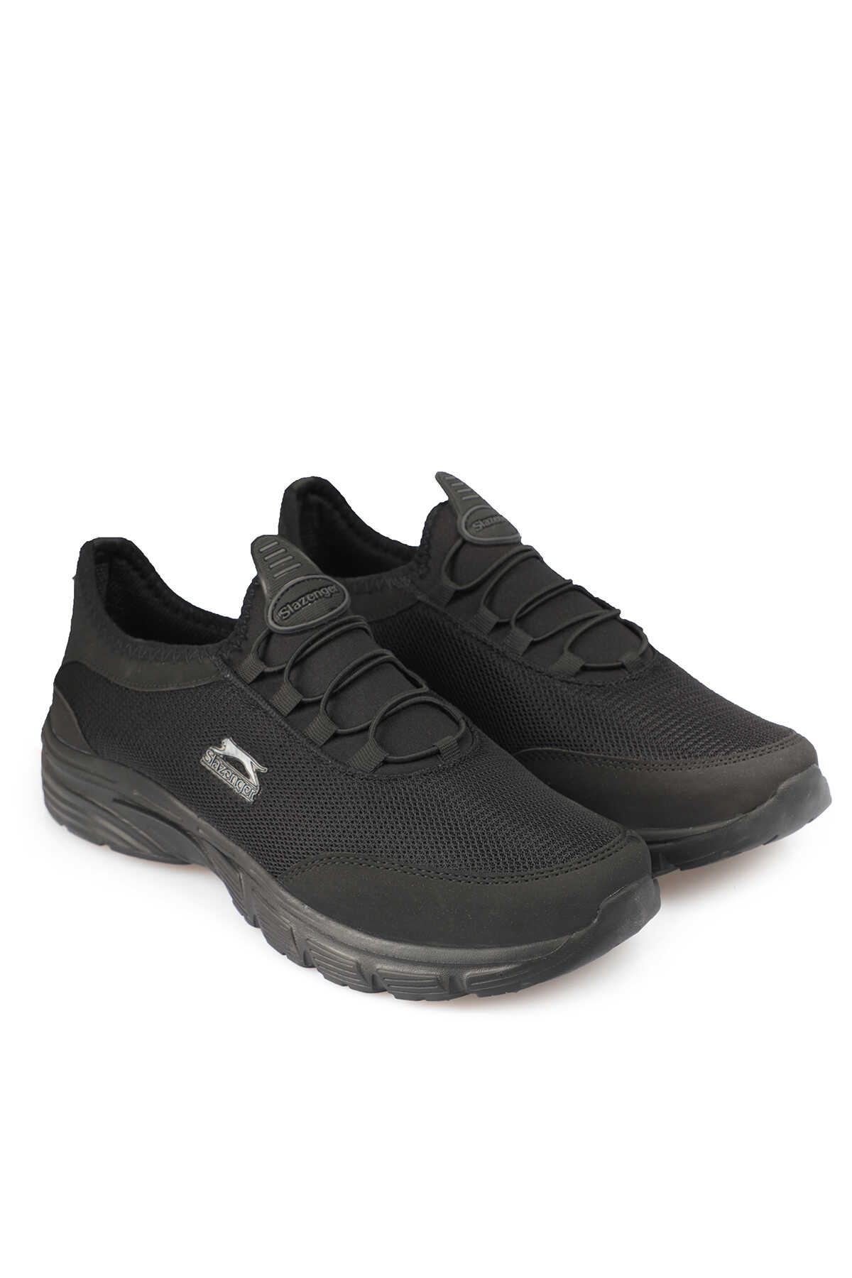 Slazenger - Slazenger PASHA I Erkek Sneaker Ayakkabı Siyah / Siyah