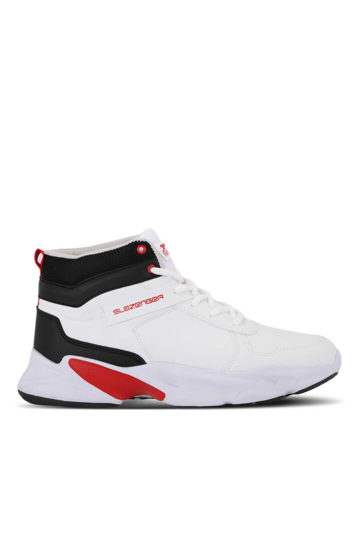 Slazenger - Slazenger PATTERN Sneaker Erkek Ayakkabı Beyaz / Kırmızı