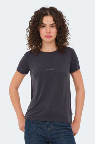 Slazenger PAYTONS Kadın  Siyah Tişört 