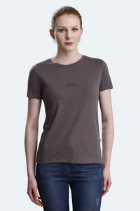 Slazenger - Slazenger PAYTONS Kadın Kahve Tişört Slazenger - Slazenger PAYTONS Kadın Kahve Tişört