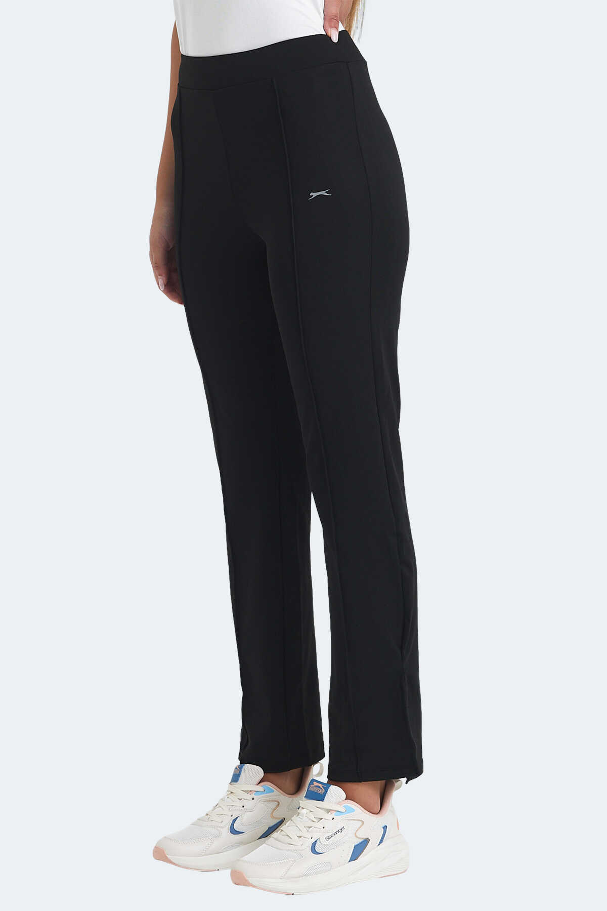 Slazenger - Slazenger PEPYO IN Kadın Siyah Tayt