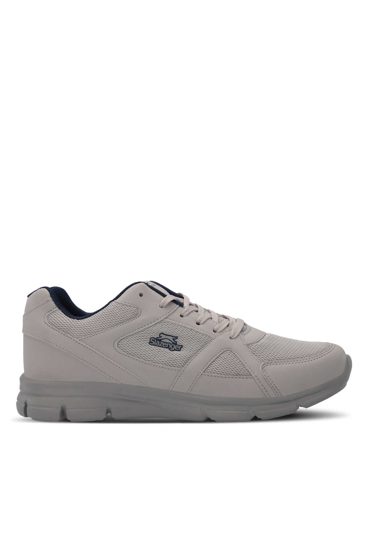 Slazenger - Slazenger PERA Büyük Beden Erkek Gri Koşu & Yürüyüş Spor Ayakkabısı