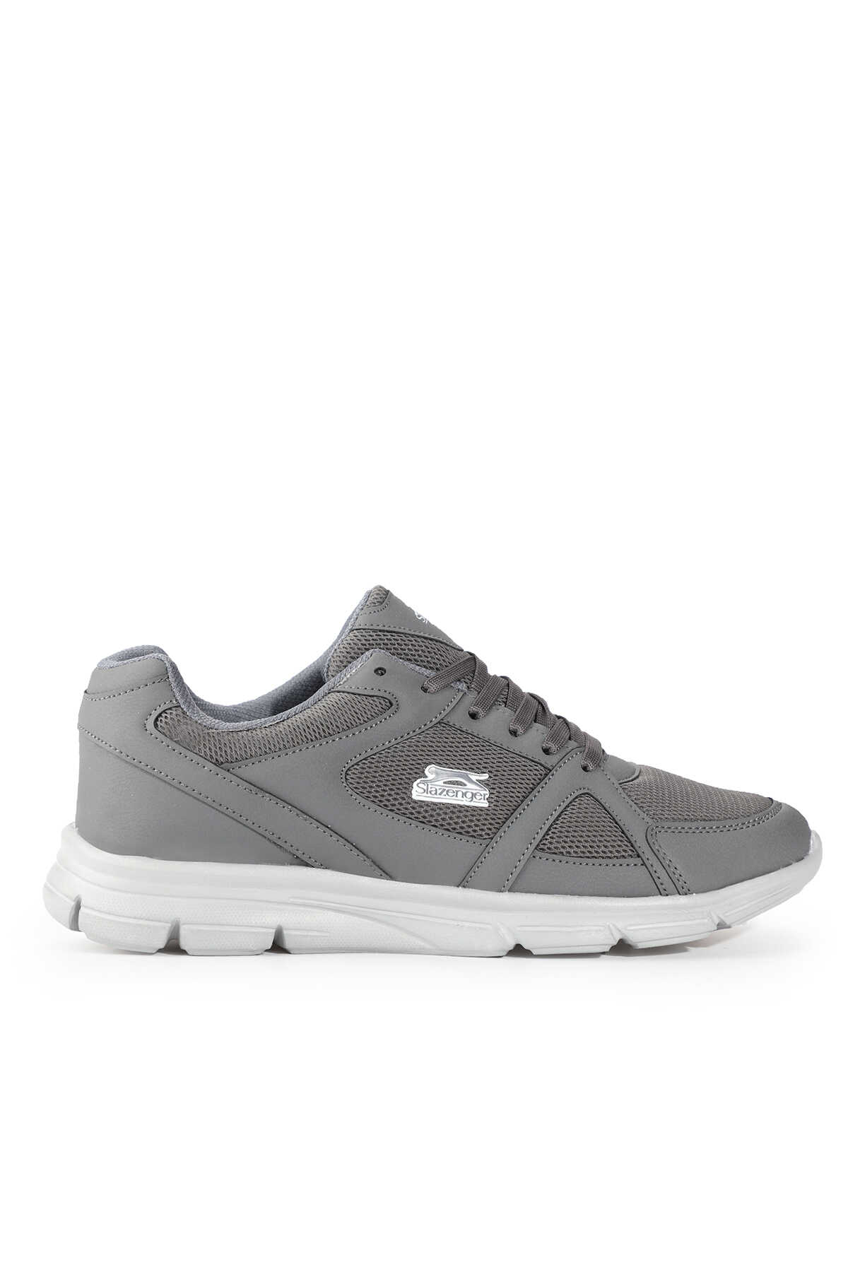 Slazenger - Slazenger PERA Erkek Koyu Gri Koşu & Yürüyüş Spor Ayakkabısı