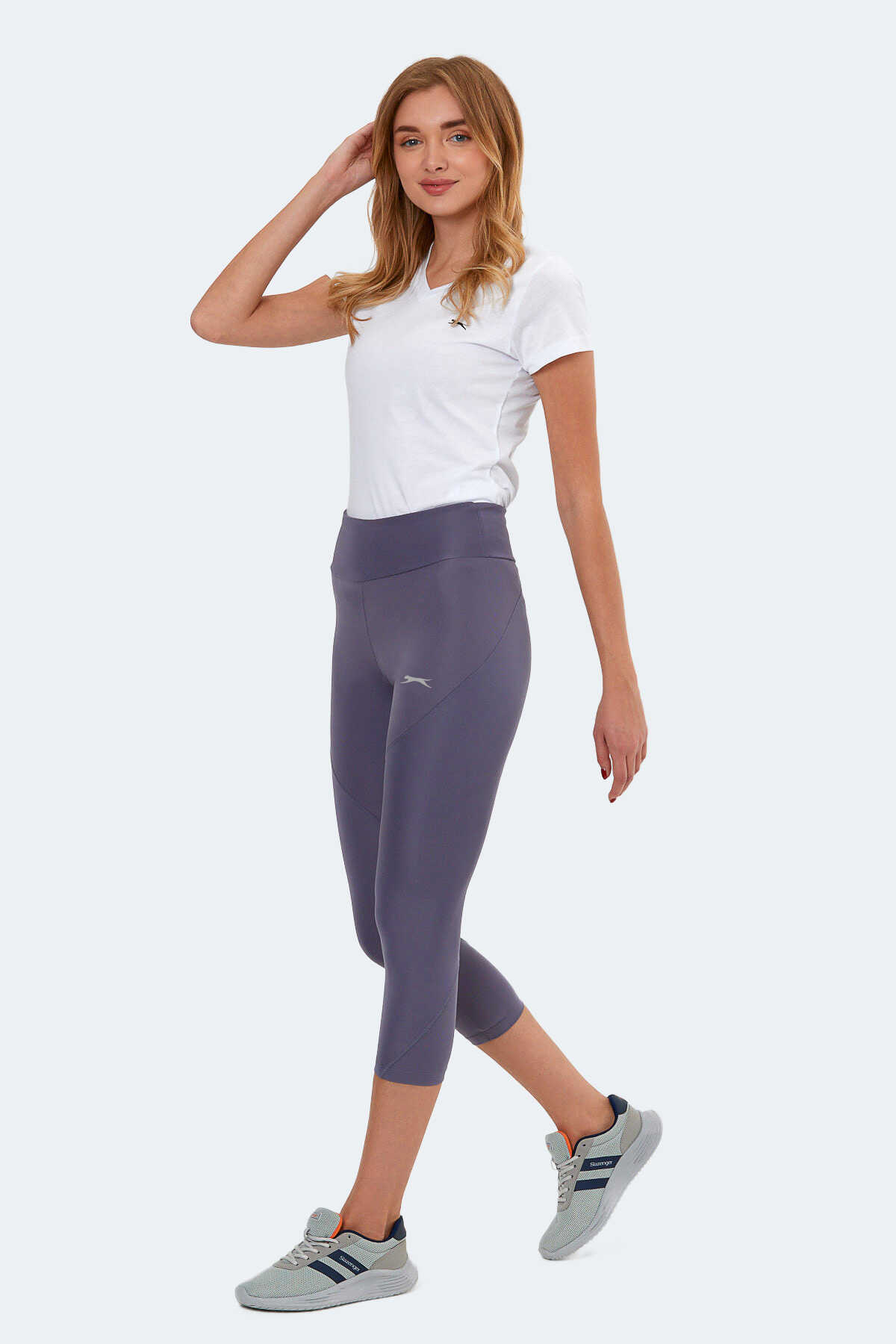 Slazenger - Slazenger PEREDURA Kadın Tayt Antrasit
