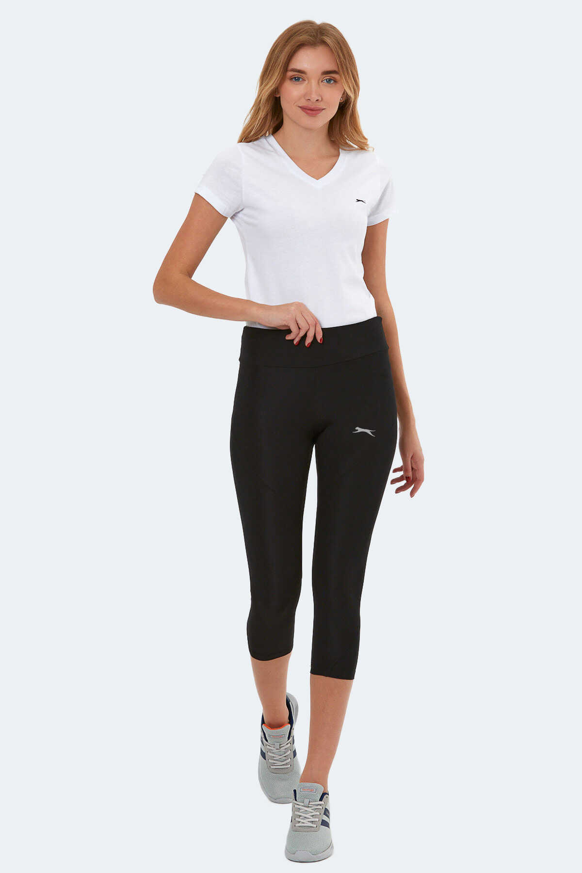 Slazenger - Slazenger PEREDURA Kadın Tayt Siyah