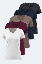 Slazenger - Slazenger PERICAS 5 li Set Kadın Tişört