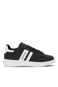 Slazenger - Slazenger PHANTOS I Erkek Siyah / Beyaz Günlük Spor Ayakkabısı