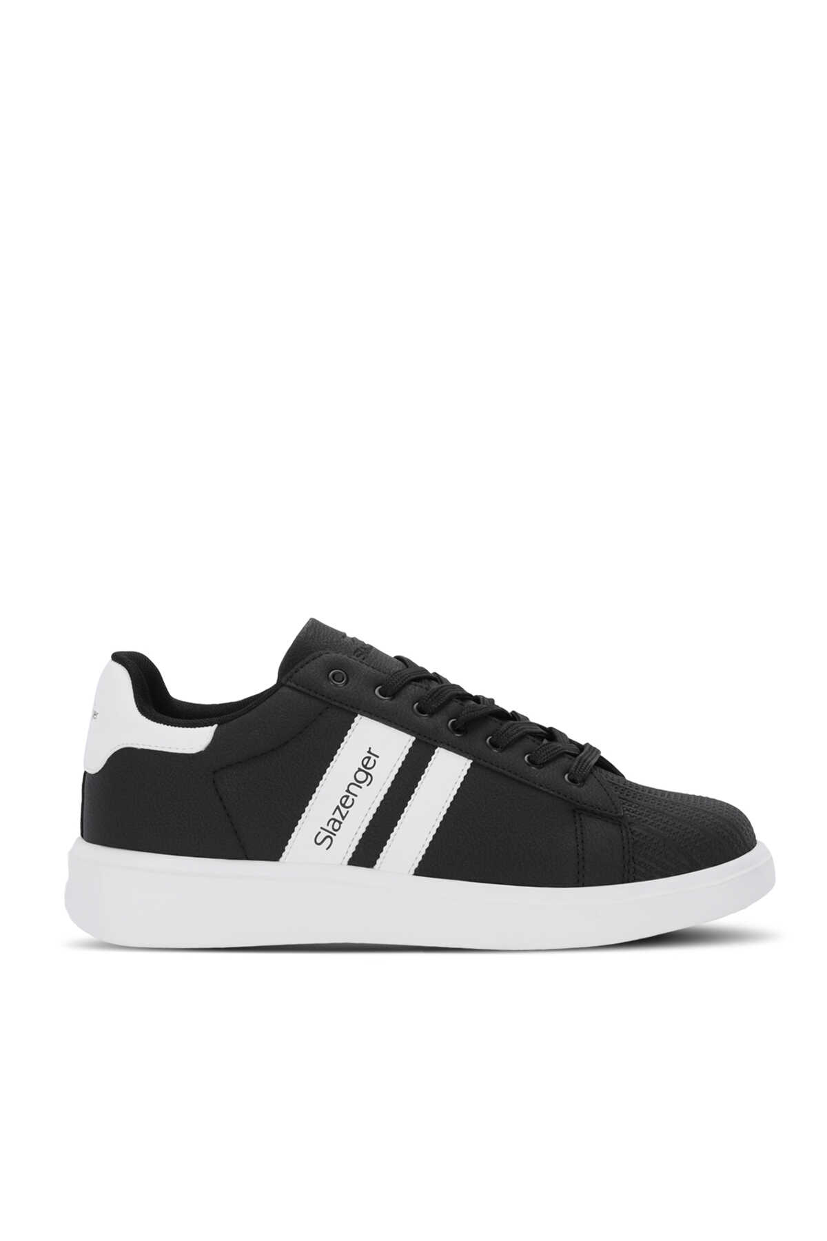 Slazenger - Slazenger PHANTOS I Kadın Siyah / Beyaz Günlük Spor Ayakkabısı