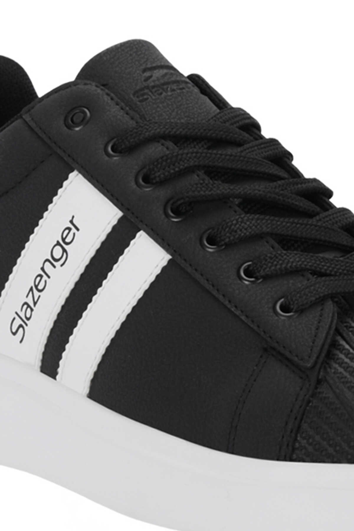 Slazenger PHANTOS I Kadın Siyah / Beyaz Günlük Spor Ayakkabısı - 4