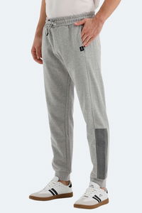 Slazenger - Slazenger PHILO IN Erkek Cepli Gri Eşofman Altı