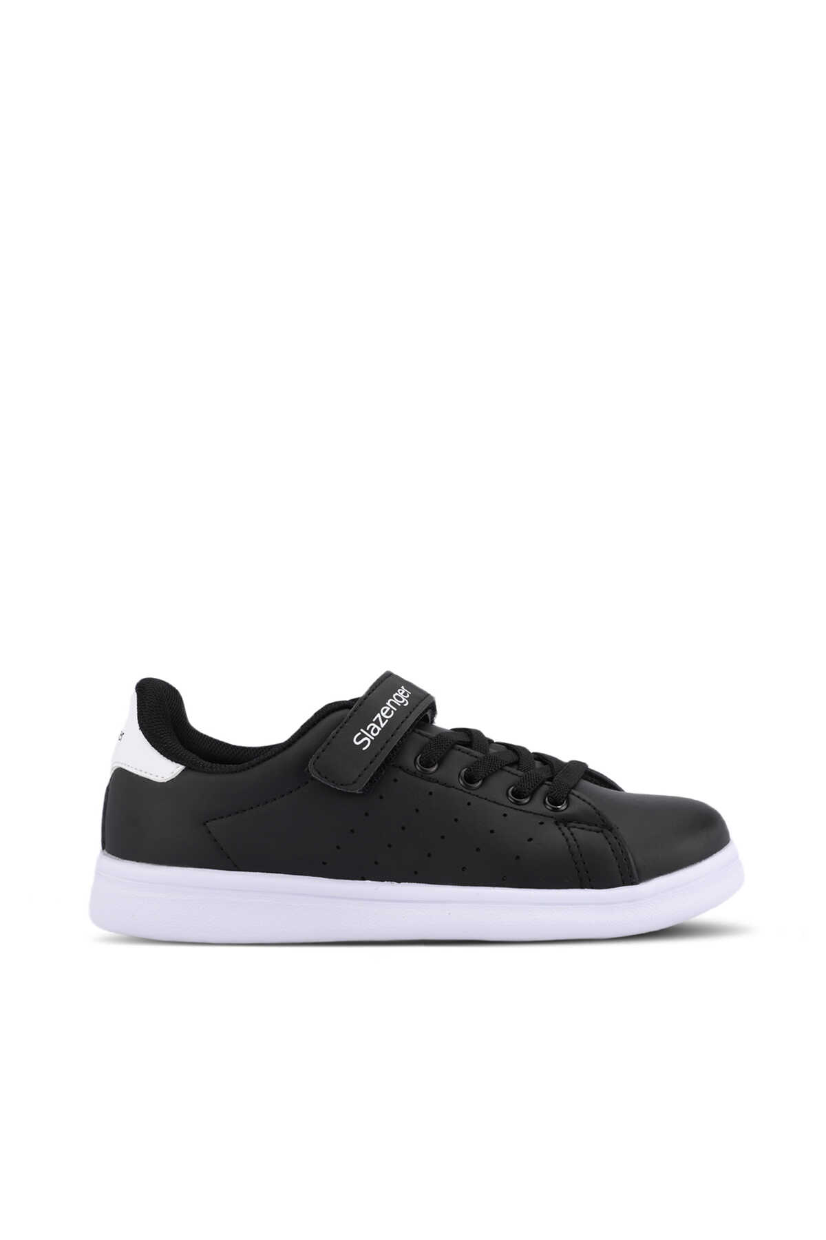 Slazenger - Slazenger PIANO I Unisex Sneaker Ayakkabı Siyah / Beyaz