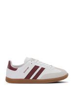 Slazenger - Slazenger PING Kadın Beyaz / Bordo Günlük Spor Ayakkabısı Slazenger - Slazenger PING Kadın Beyaz / Bordo Günlük Spor Ayakkabısı