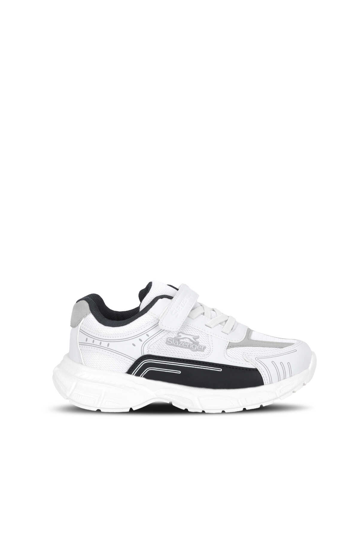 Slazenger - Slazenger PIRUS Unisex Çocuk Beyaz / Lacivert Günlük Spor Ayakkabısı