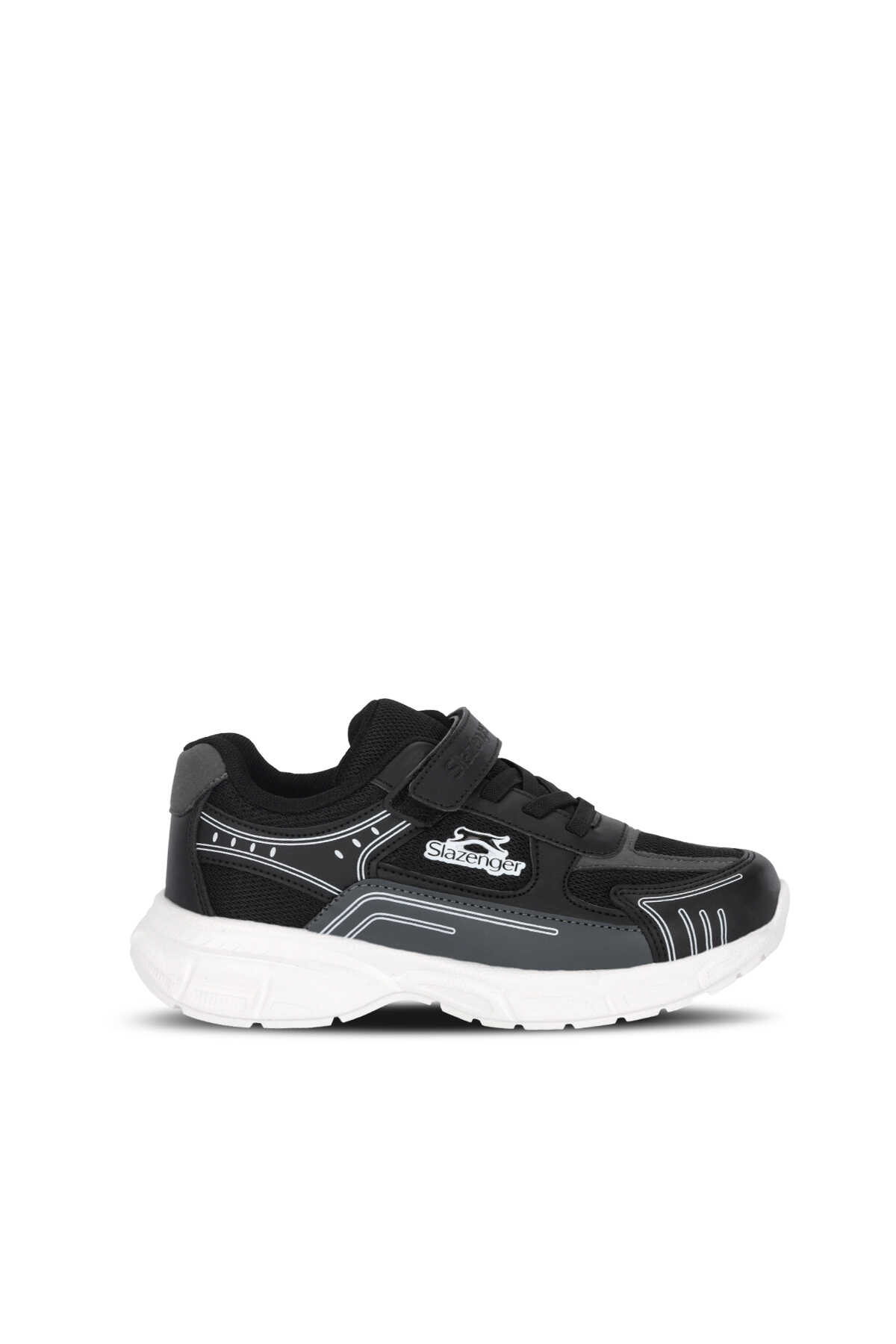 Slazenger - Slazenger PIRUS Unisex Çocuk Siyah / Beyaz Günlük Spor Ayakkabısı