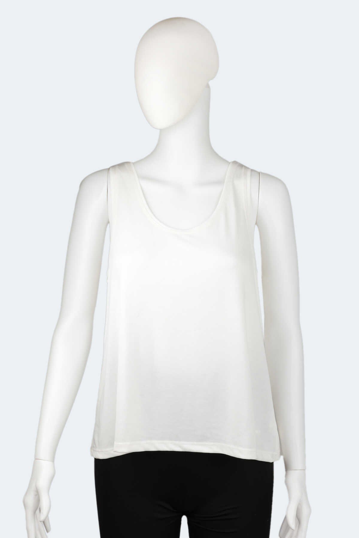 Slazenger - Slazenger PIUS Kadın Fitness T-Shirt Ekru