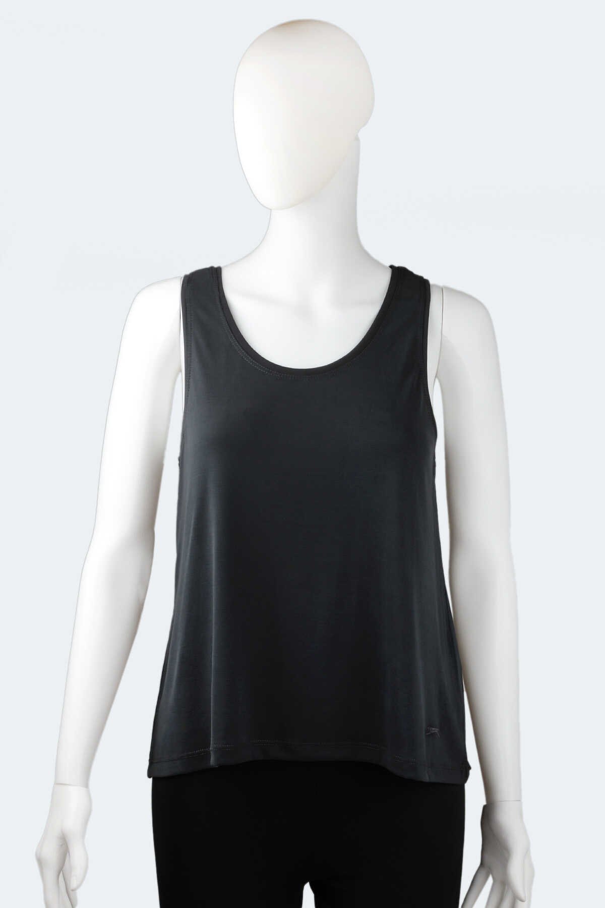 Slazenger - PIUS Kadın Fitness T-Shirt Siyah