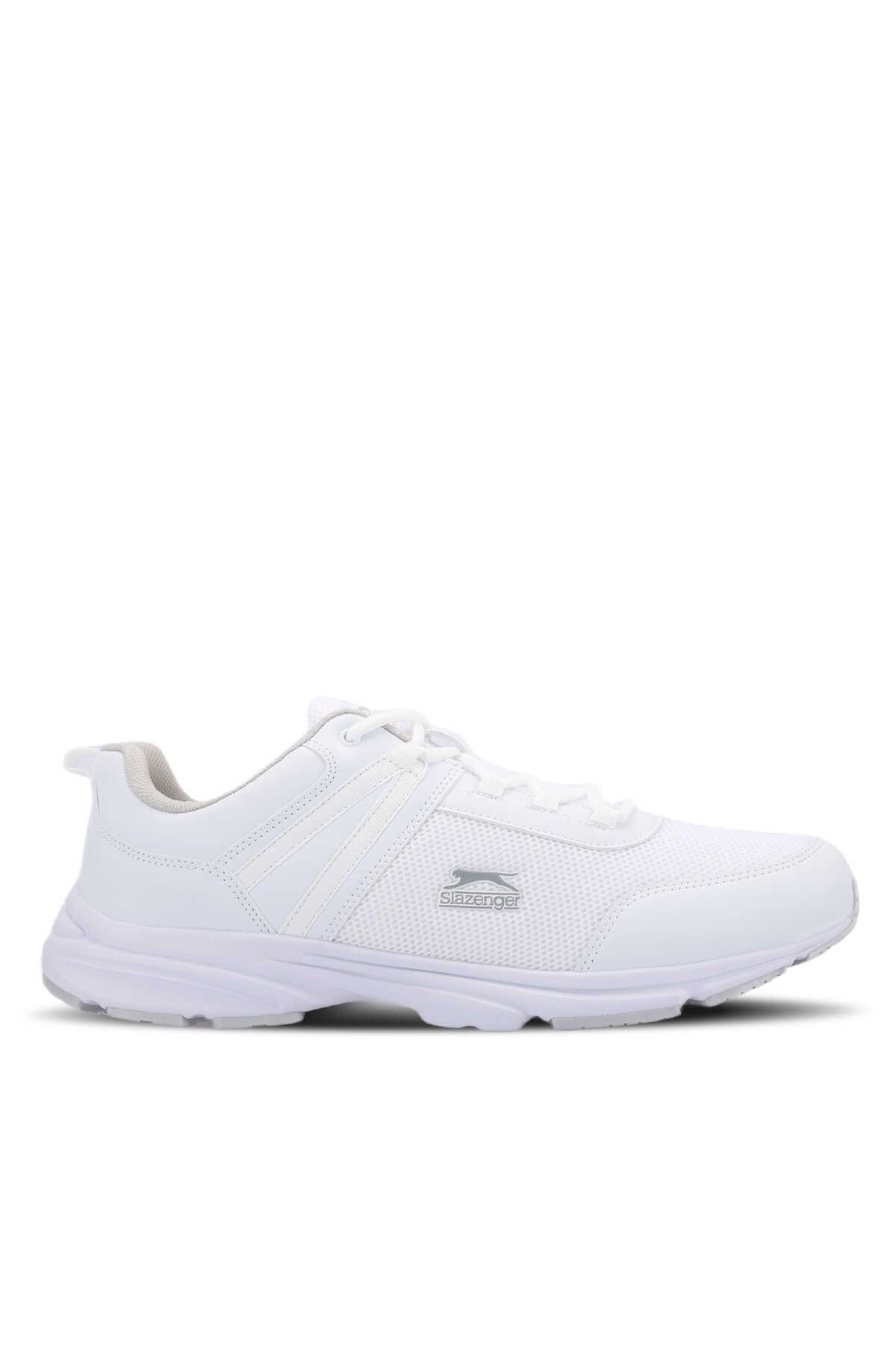 Slazenger - Slazenger PLANE Büyük Beden Erkek Beyaz Koşu & Yürüyüş Spor Ayakkabısı
