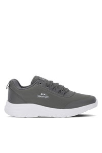 Slazenger - Slazenger PLANK I Erkek Büyük Beden Koyu Gri Koşu & Yürüyüş Spor Ayakkabısı