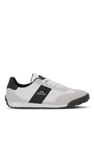 Slazenger PLATIN I Erkek  Beyaz / Siyah Günlük Spor Ayakkabısı 
