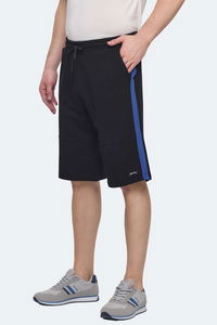 Slazenger - Slazenger POLONA I Erkek Cepli Kapri Siyah Şort