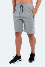 Slazenger - Slazenger PRAYER IN Erkek Cepli Gri Şort Slazenger - Slazenger PRAYER IN Erkek Cepli Gri Şort