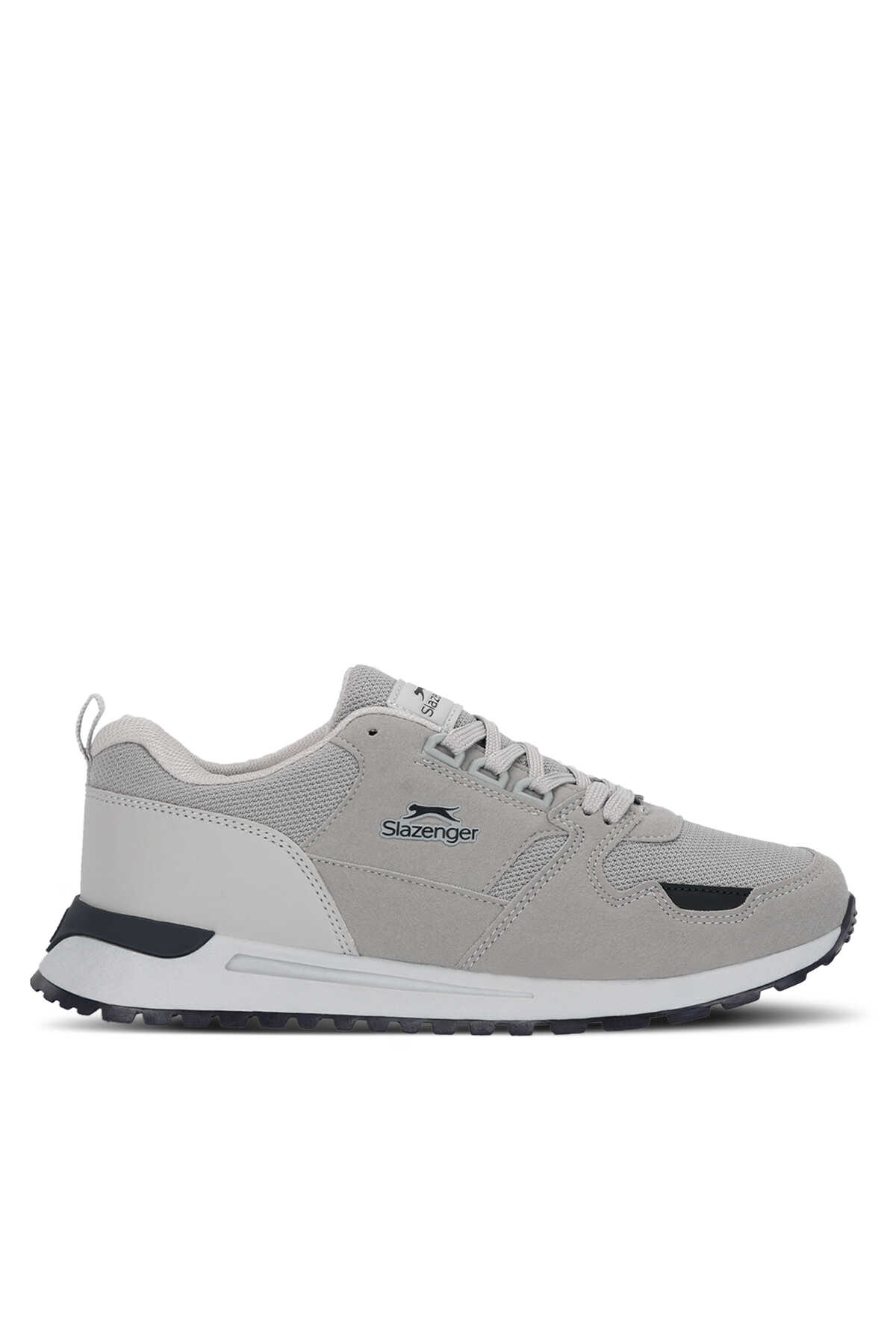 Slazenger - Slazenger PRESTON I Erkek Gri / Lacivert Günlük Spor Ayakkabısı