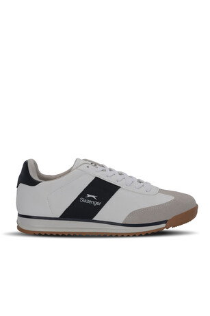 Slazenger PROOF I Erkek  Beyaz / Lacivert Günlük Spor Ayakkabısı 