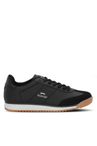 Slazenger - Slazenger PROOF I Erkek Siyah / Beyaz Günlük Spor Ayakkabısı