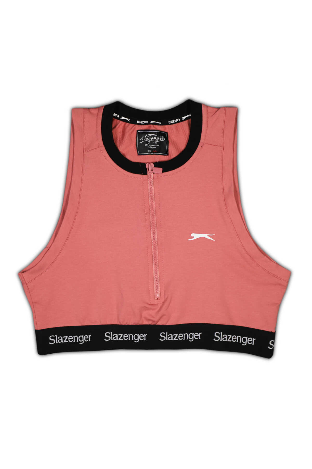 Slazenger - Slazenger PUNK Kadın Fitness Sütyen Pembe