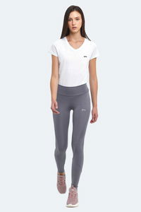 Slazenger - Slazenger PUNK IN Kadın Antrasit Tayt