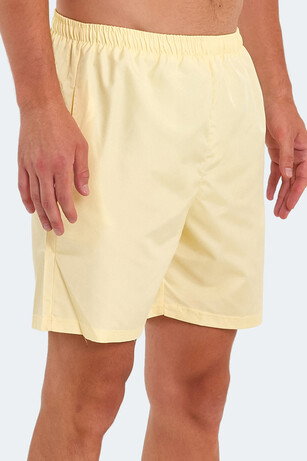 Slazenger RABI IN Erkek Cepli Deniz Şortu Sarı Mayo 