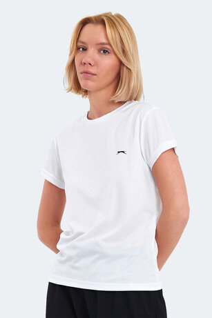 Slazenger ROCKETS Kadın Beyaz Tişört