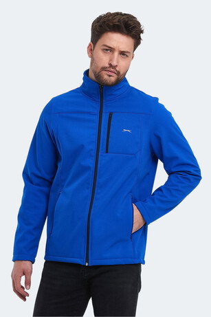 Slazenger RADOS Erkek Softshell Saks Mavi Mont & Kaban 