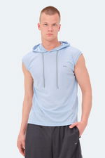 Slazenger - Slazenger RAG Erkek Kolsuz Mavi Tişört Slazenger - Slazenger RAG Erkek Kolsuz Mavi Tişört