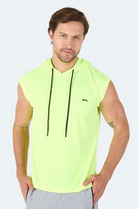 Slazenger - Slazenger RAG Erkek Kolsuz Neon Sarı Tişört Slazenger - Slazenger RAG Erkek Kolsuz Neon Sarı Tişört