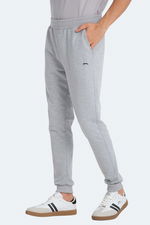 Slazenger - Slazenger RAIN Erkek Cepli Dar Paça Gri Eşofman Altı Slazenger - Slazenger RAIN Erkek Cepli Dar Paça Gri Eşofman Altı