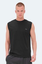 Slazenger - Slazenger RAJYA Erkek Siyah Tişört