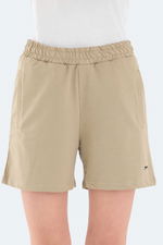 Slazenger - Slazenger RAMLAH I Kadın Cepli Bej Şort